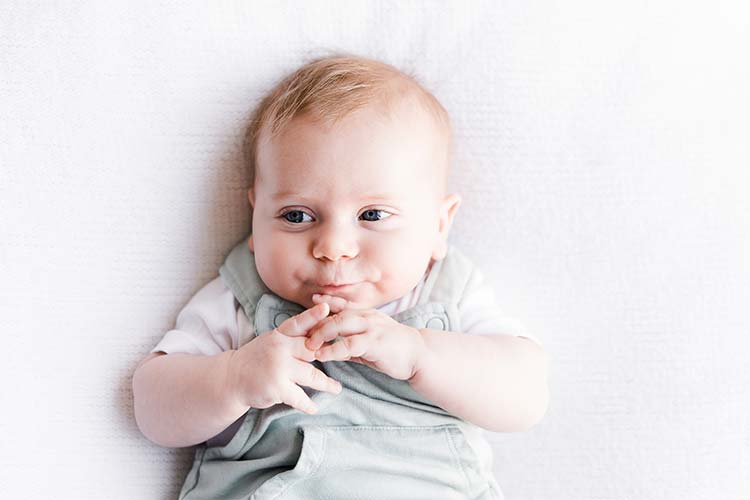 Baby Lächelndes Baby